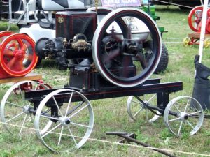 Antique gas engine